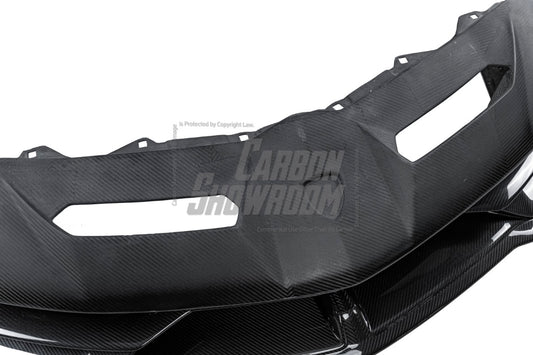 Aero Republic Lamborghini Aventador LP700 Upgrade SVJ Front Bumper Pre-preg Carbon Fiber - Performance SpeedShop