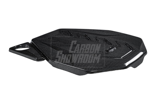 BMW M5 M5C G90 2024-ON with Aftermarket Parts - Engine Cover Replacement Carbon Fiber from Aero Republic