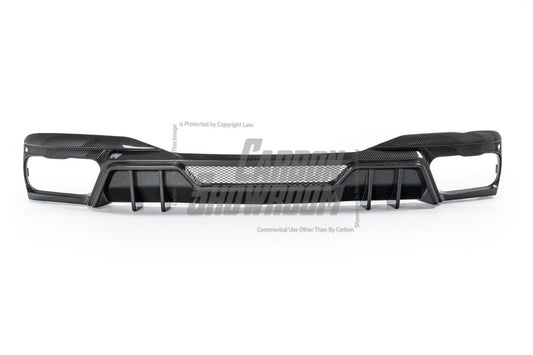 X7 xDrive40i(With M-Package Bumper) xDrive50i M50i M60i G07 2019-ON with Aftermarket Parts - Rear Diffuser & Canards Pre-preg Carbon Fiber from TAKD Carbon