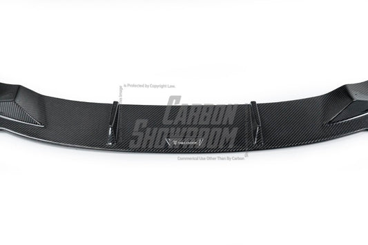 BMW 8 Series M850 840 (With M-Package Bumper) G14 G15 G16 2018 2019 2020 2021 2022 2023 2024 with Aftermarket Parts - V1 Style Front Lip Pre-preg Carbon Fiber from TAKD Carbon