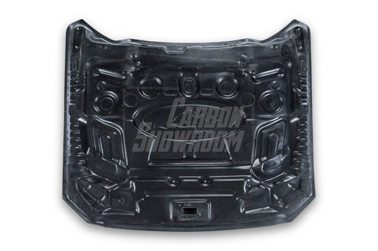 Ford Mustang Ecoboost V6 GT March1 Bullitt S550.2 2018 2019 2020 2021 2022 2023 with Aftermarket Parts - V4 Hood Carbon Fiber/FRP from Aero Republic