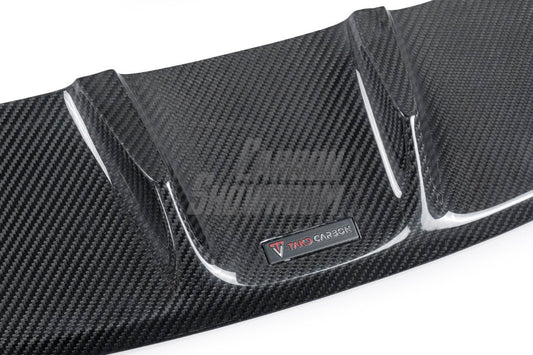 BMW 8 Series 840i (With M-Package Bumper) M850i G14 G15 G16 2018-ON with Aftermarket Parts - V2 Style Carbon Fiber Front Lip from TAKD Carbon