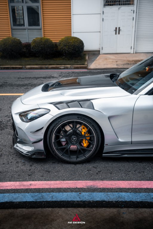 Mercedes Benz AMG GT63 SE Performance/Pro/Base GT55 C192 2025-ON with Aftermarket Parts - ART Side Skirts Dry Pre-preg Carbon Fiber from ArmorExtend