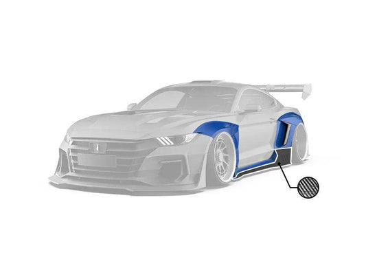 Robot Craftsman " DAWN & DUSK " Widebody Fender Flares Wheel Arches & Side Skirts for Ford Mustang Ecoboost V6 GT S550.1 2015-2017 Carbon Fiber / FRP