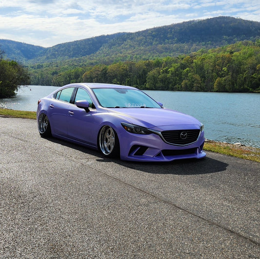 Robot Craftsman Front Bumper & Lip & Lower Splitter for Mazda6 Sport Grand Touring Singature Carbon Fiber / FRP