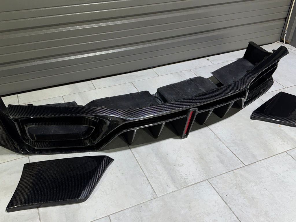 Robot Craftsman "Godzilla" Rear Bumper & Diffuser for Nissan GTR  R35 PP Polypropylene FRP Carbon  Fiber