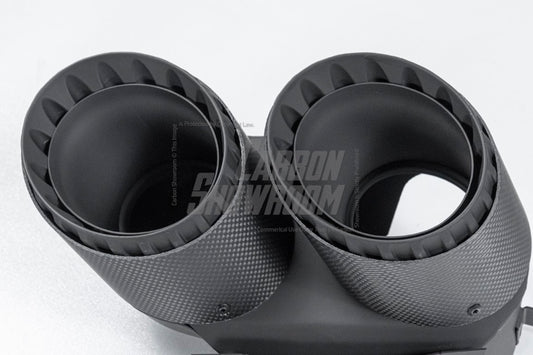 BMW X5 G05 M50i X/S Drive 40i (with M-Package) (Fits Both Pre-LCI & LCI）2019-ON with Aftermarket Parts - Exhaust Tips Stainless steel from VTEN