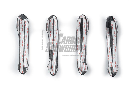 BMW X5 M60i M50i x/s Drive 40i 50e G05 Pre-LCI & LCI 2019-ON with Aftermarket Parts - Door Handel Trim Cover Dry Pre-preg Carbon Fiber from TAKD Carbon