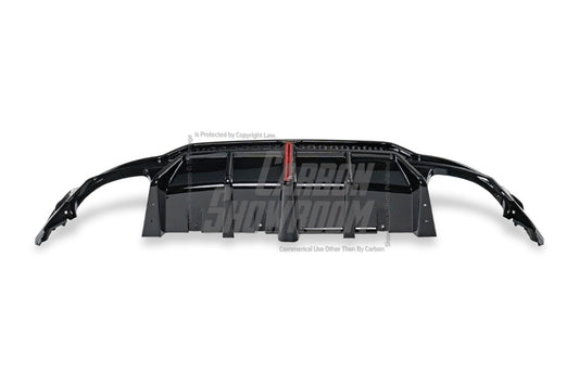 VTEN ABS Gloss Black Rear Diffuser & Canards for BMW 3 Series G20 330i M340i 2023-ON LCI - Performance SpeedShop