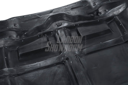 Ford Mustang Ecoboost V6 GT March1 Bullitt S550.2 2018 2019 2020 2021 2022 2023 with Aftermarket Parts - V1 Hood Carbon Fiber/FRP from Aero Republic