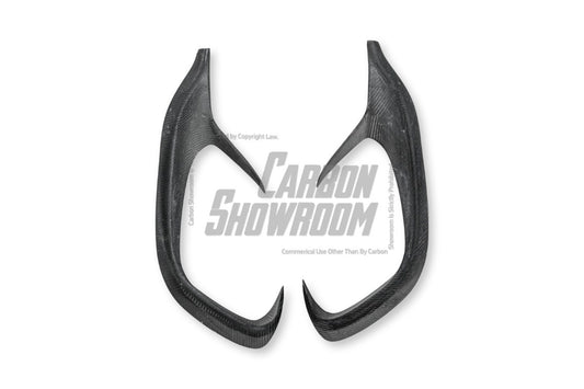 Mercedes Benz A-Class A45 W177 2019-ON with Aftermarket Parts - Front Bumper Pre-preg Carbon Fiber Surround from TAKD Carbon