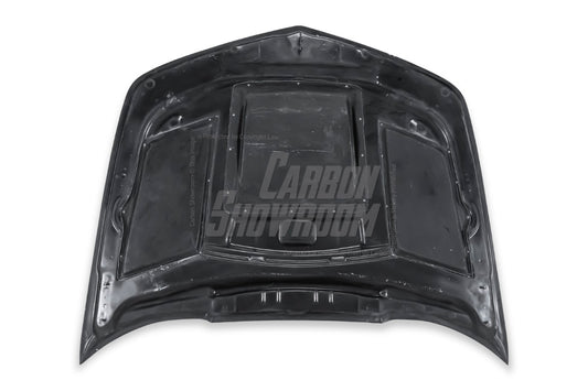 Chevrolet Camaro 5th Gen Z/28 2SS 1SS 2LT 2LS 1LT 1LS 2010 2011 2012 2013 2014 & ZL1 2012 2013 2014 2015 with Aftermarket Parts - V3 Hood Carbon Fiber / FRP from Aero Republic