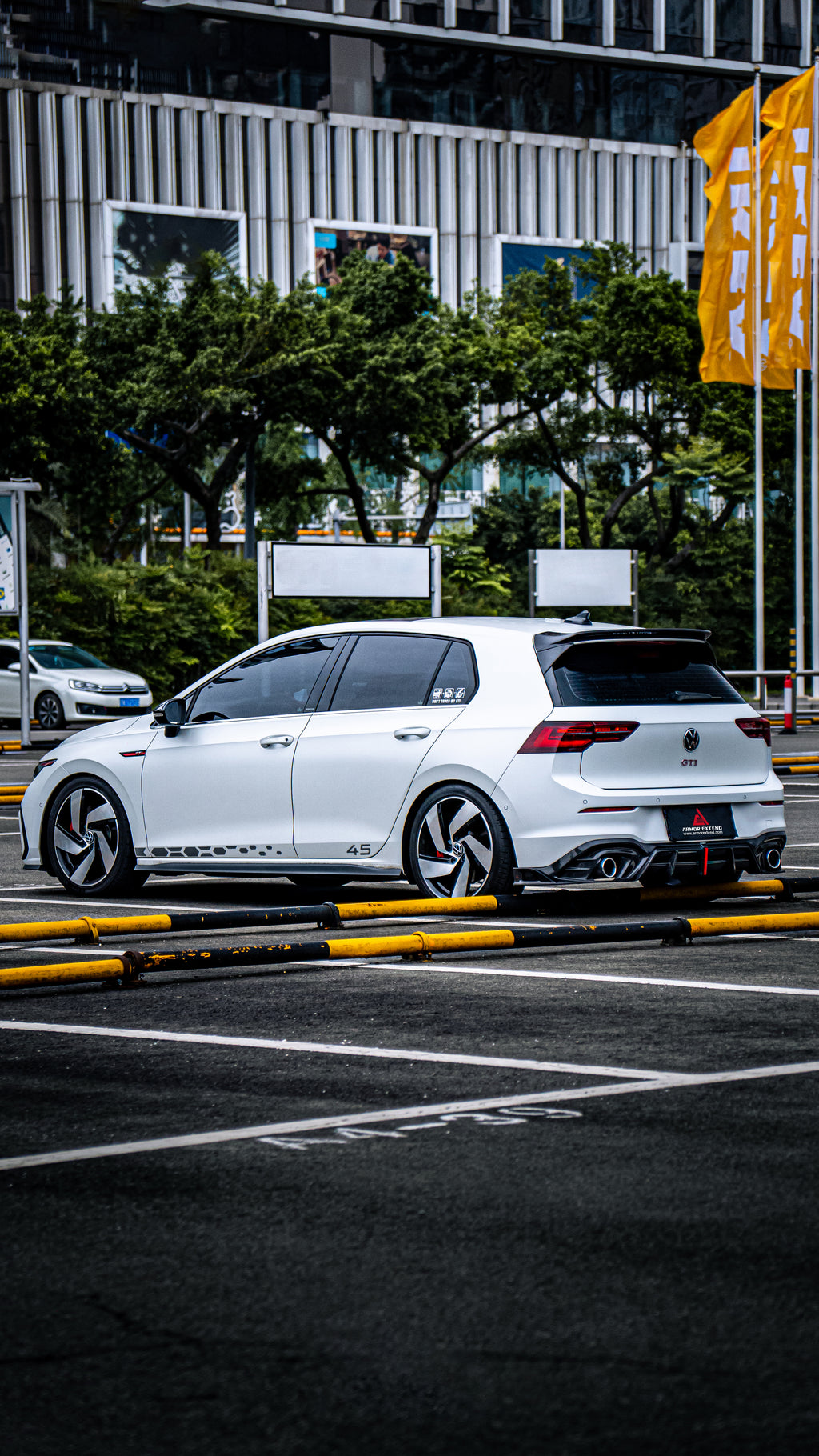 Volkswagen GTI aftermarket parts - ArmorExtend Carbon Rear Diffuser ...