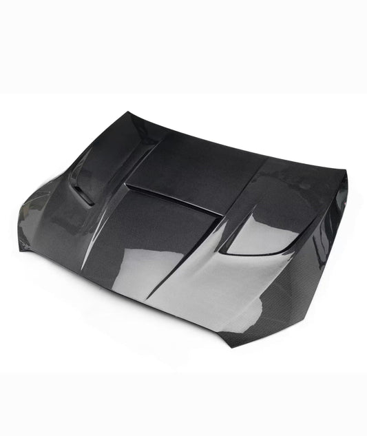 Mercedes Benz C-Class AMG C63 C43 C300 W206 S206 2021-ON with Aftermarket Parts - ART Hood Bonnet Double-sided Pre-preg Carbon Fiber from ArmorExtend