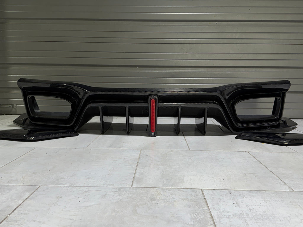 Robot Craftsman "Godzilla" Rear Bumper & Diffuser for Nissan GTR  R35 PP Polypropylene FRP Carbon  Fiber