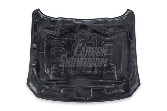 Ford Mustang Ecoboost V6 GT March1 Bullitt S550.2 2018 2019 2020 2021 2022 2023 with Aftermarket Parts - V2 Hood Carbon Fiber/FRP from Aero Republic