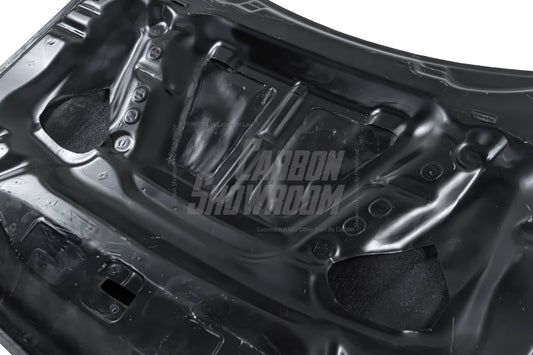 Dodge Challenger Base SXT SRT8 392 GT R/T Hellcat Redeye Jailbreak Demon 2008 2009 2010 2011 2012 2013 2014 2015 2016 2017 2018 2019 2020 2021 2022 2023 with Aftermarket Parts - V4 Hood Carbon Fiber / FRP from Aero Republic