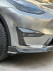 Karbel Carbon Pre-preg Carbon Fiber Upper Valences for Tesla Model Y / Performance