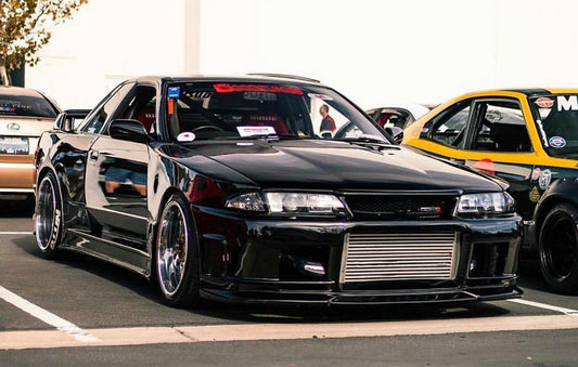 Nissan R32 Skyline GTR 1989 1990 1991 1992 1993 1994 with Aftermarket Parts - Hood Carbon Fiber / FRP from EPR USA