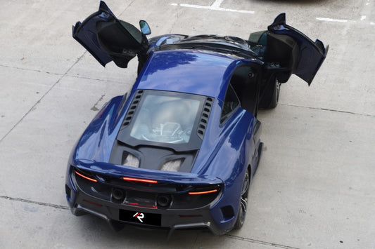 McLaren 650S MP4-12C 2012 2013 2014 2015 2016 with Aftermarket Parts - 675LT Style Engine Cover FRP from Aero Republic
