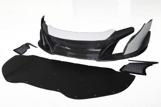 McLaren 650S MP4-12C 2012 2013 2014 2015 2016 with Aftermarket Parts - 675LT Style Front Bumper Carbon Fiber / FRP from Aero Republic