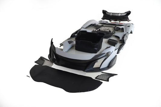 McLaren 650S MP4-12C 2012 2013 2014 2015 2016 with Aftermarket Parts - 675LT Style Full Body Kit Carbon Fiber / FRP from Aero Republic