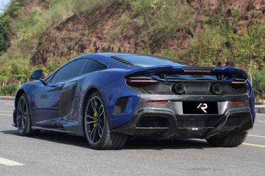 McLaren 650S MP4-12C 2012 2013 2014 2015 2016 with Aftermarket Parts - 675LT Style Full Body Kit Carbon Fiber / FRP from Aero Republic