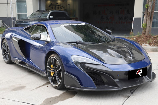 McLaren 650S MP4-12C 2012 2013 2014 2015 2016 with Aftermarket Parts - 675LT Style Side Skirts Carbon Fiber / FRP from Aero Republic