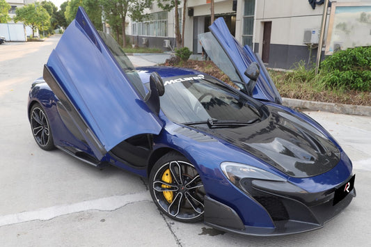 McLaren 650S MP4-12C 2012 2013 2014 2015 2016 with Aftermarket Parts - 675LT Style Front Fenders Carbon Fiber / FRP from Aero Republic