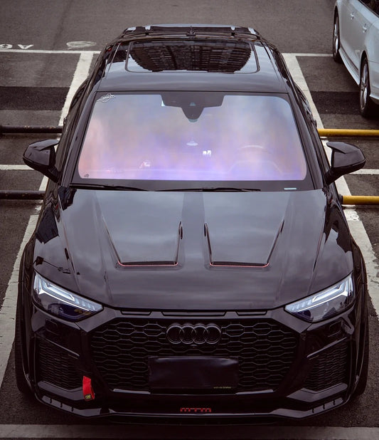 Audi Q5 SQ5 FY 2018-ON with Aftermarket Parts - Hood Dry Pre-preg Carbon Fiber from Aero Republic