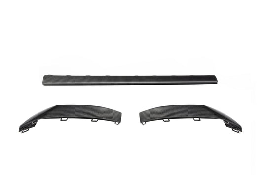 Audi RS3 8Y.5 Facelift 2025-ON with Aftermarket Parts - OEM Style Rear Diffuser Outer Trim Dry Pre-preg Carbon Fiber from Aero Republic