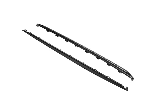 Audi RS3 8Y.5 Facelift 2025-ON with Aftermarket Parts - OEM Style Side Skirts Trim Dry Pre-preg Carbon Fiber from Aero Republic