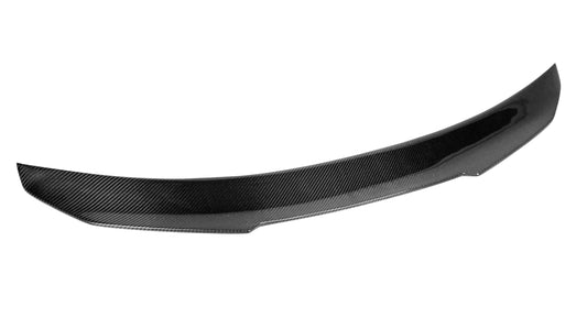 Audi RS5 S5 A5 B8 B8.5 Sportback Sedan 2008 2009 2010 2011 2012 2013 2014 2015 2016 with Aftermarket Parts - PSM Style Rear Lip Spoiler Carbon Fiber from Aero Republic