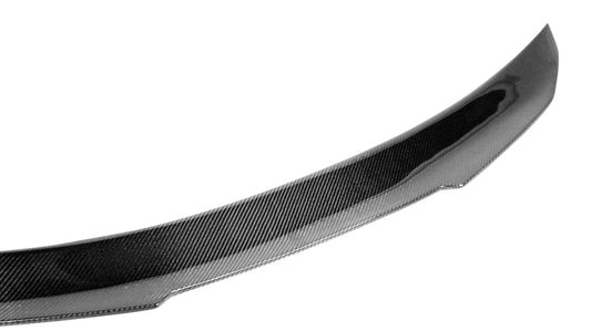 Audi RS5 S5 A5 B8 B8.5 Sportback Sedan 2008 2009 2010 2011 2012 2013 2014 2015 2016 with Aftermarket Parts - PSM Style Rear Lip Spoiler Carbon Fiber from Aero Republic