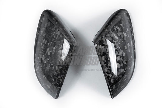 Audi RSQ8 SQ8 Q8 2019-ON with Aftermarket Parts - OE Style Without / Equipped With Blind Assist Replacement Mirror Caps Pre-preg Carbon Fiber from Aero Republic
