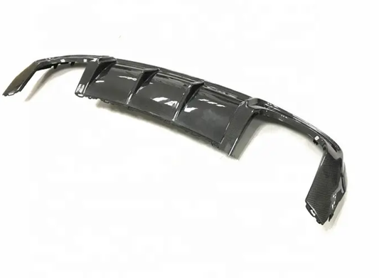 Audi S3 A3 8V 2014 2015 2016 with Aftermarket Parts - Rear Diffuser Carbon Fiber from Aero Republic