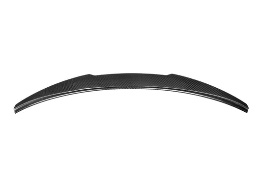 Audi S3 A3 8V 2014 2015 2016 2017 2018 2019 2020 with Aftermarket Parts - M4 Style Rear Lip Spoiler Pre-preg Carbon Fiber from Aero Republic