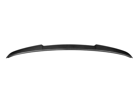 Audi S3 A3 8V 2014 2015 2016 2017 2018 2019 2020 2021 2022 2023 2024 with Aftermarket Parts - V Style Rear Lip Spoiler Pre-preg Carbon from Aero Republic