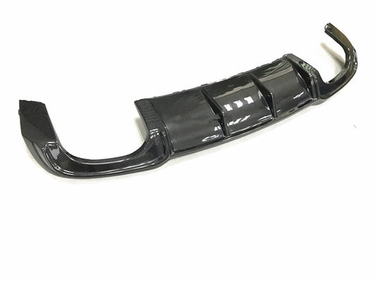 Audi S3 A3 S bumper (with S bumper) 8.5V 2017 2018 2019 2020 with Aftermarket Parts - Rear Diffuser Carbon Fiber from Aero Republic