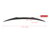 Audi S5 A5 B8.5 2012 2013 2014 2015 2016 & S5 A5 B8 2008 2009 2010 2011 with Aftermarket Parts - M4 Style Rear Lip Spoiler Pre-preg Carbon Fiber from Aero Republic