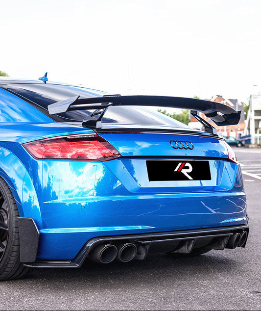 Audi TTRS TTS MK3 8S Pre-facelift (not compatible with base TT) 2017 2018 2019 with Aftermarket Parts - AP Style Rear Wing Carbon Fiber from Aero Republic