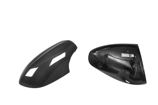 BMW 1M E87 2004 2005 2006 2007 2008 2009 2010 2011 with Aftermarket Parts - OE Style Replacement Mirror Caps Pre-preg Carbon Fiber from Aero Republic