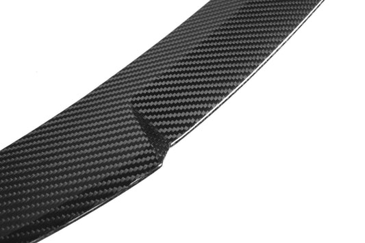 BMW 1 Series 1M 135is 135i 128i 125se 125i 123d 120i 120d 118i 118d E82 2007 2008 2009 2010 2011 2012 2013 with Aftermarket Parts - M4 Style Rear Lip Spoiler Carbon Fiber from Aero Republic