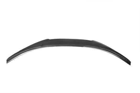 BMW 1 Series 1M 135is 135i 128i 125se 125i 123d 120i 120d 118i 118d E82 2007 2008 2009 2010 2011 2012 2013 with Aftermarket Parts - M4 Style Rear Lip Spoiler Carbon Fiber from Aero Republic