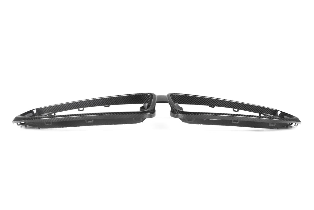 BMW 2 Series M240 230 G42 2022 2023 2024 with Aftermarket Parts - OE Style Front Grill Frame Pre-preg Carbon Fiber from Aero Republic