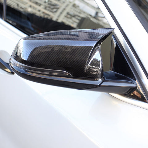 BMW 2 Series 228 M235 F44 2020 2021 2022 2023 2024 (Fits both Pre-LCI & LCI) with Aftermarket Parts - M Style Replacement Mirror Caps Pre-preg Carbon Fiber from Aero Republic