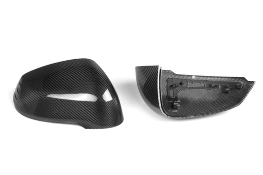 BMW 2 Series Active Tourer U06 2021-ON with Aftermarket Parts - OE Style Replacement Mirror Caps Pre-preg Carbon Fiber from Aero Republic