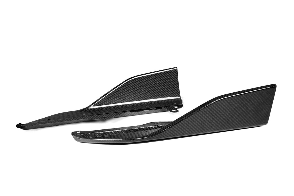 BMW 2 Series M240 230 G42 2022 2023 2024 with Aftermarket Parts - MP Style Side Skirt Winglets Pre-preg Carbon Fiber from Aero Republic