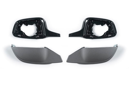 BMW 2 Series M240 G42 2022-ON LHD (Left Hand Drive Only) with Aftermarket Parts - G8X Style / LHD Replacement Mirror Caps Carbon Fiber from Aero Republic