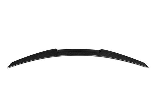 BMW 2 Series M240 M235 230 228 F22 2014 2015 2016 2017 2018 2019 2020 with Aftermarket Parts - M4 Style Rear Lip Spoiler Pre-preg Carbon Fiber from Aero Republic